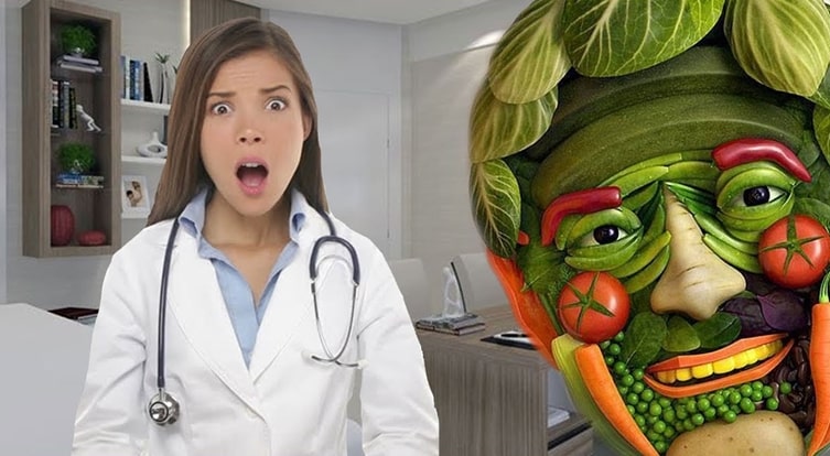 Benne van az orvos a növényi étrendben