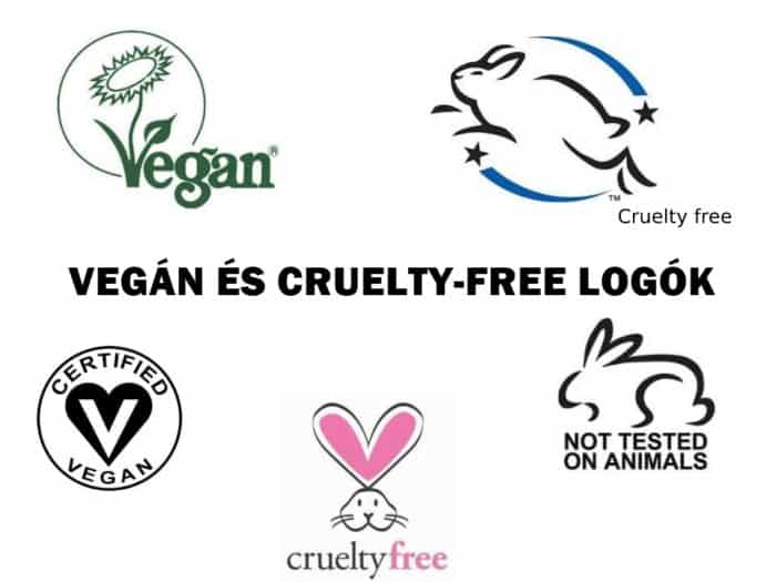 cruelty free vegán logó