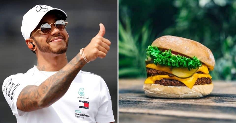 Lewis Hamilton vegán burgerezőt nyit