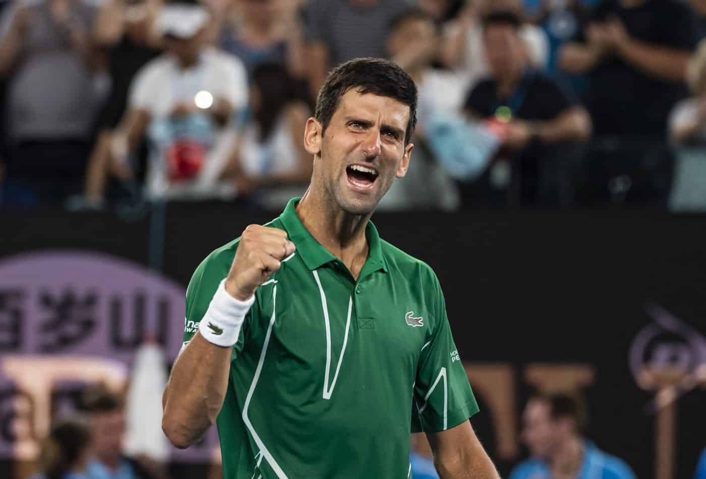 Novak Djokovic világbajnok teniszező vegán étrenden