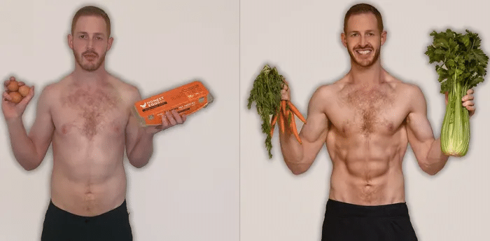 Max Hertan vegetáriánusból vegán