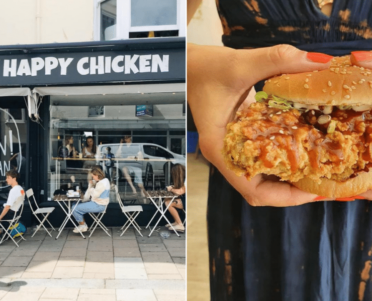 Brighton vegán csirkés étterem