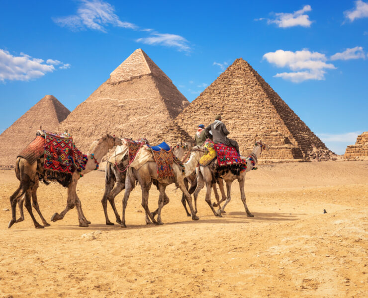 Betiltják a tevegelést és lovaglást a gízai piramisok körül