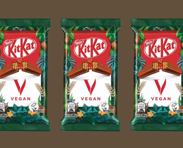 KitKat V - vegán KitKat csoki a Nestlé által