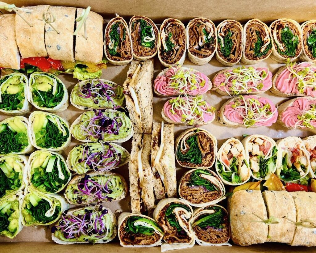 Planteen étterem fingerfoodjai