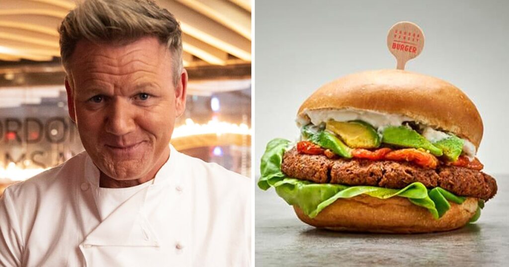 Gordon Ramsay vegán hamburgerrel színesíti chicagói étterme kínálatát