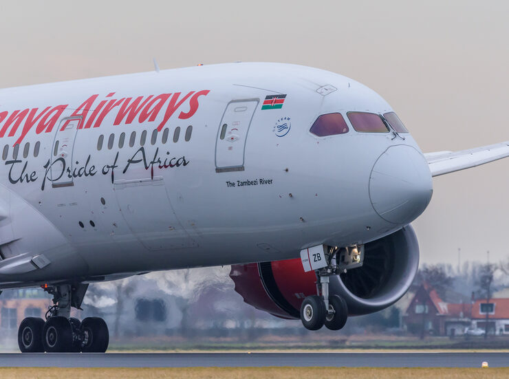 Kenya Airways mauritiusi majmok