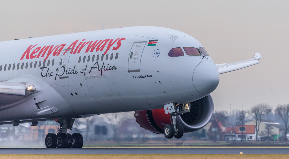 Kenya Airways mauritiusi majmok
