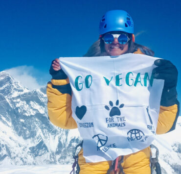 Vegán nő az Everest csúcsán - Prakriti Varshney