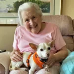 Ez a 100 éves nő örökbe fogadott egy 11 éves kutyát – mindkettőjük élete megváltozott