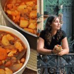 Vegán babgulyás füstölt tofuval és csipetkével – Csenge és Flóra otthon főz 5. rész