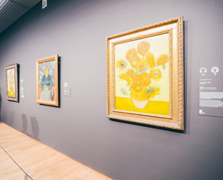 Van Gogh Napraforgók című festménye