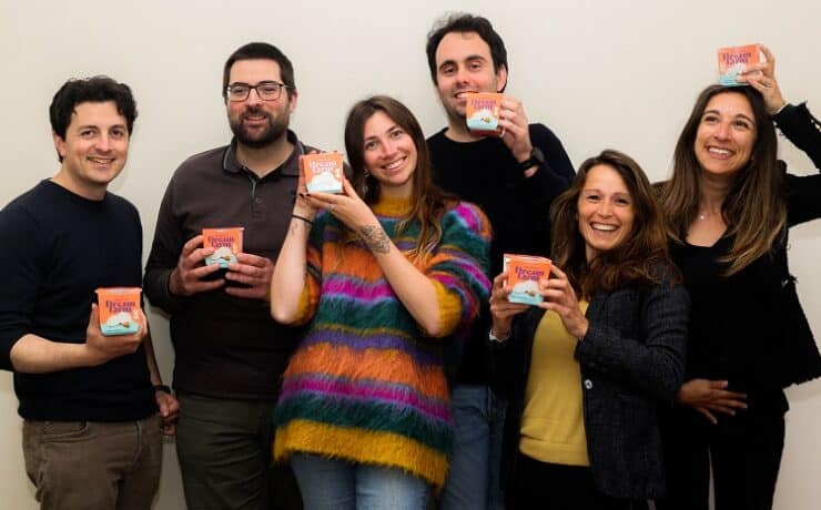 Ez az olasz startup vegán „mozzarella sajtot” készít mandulából