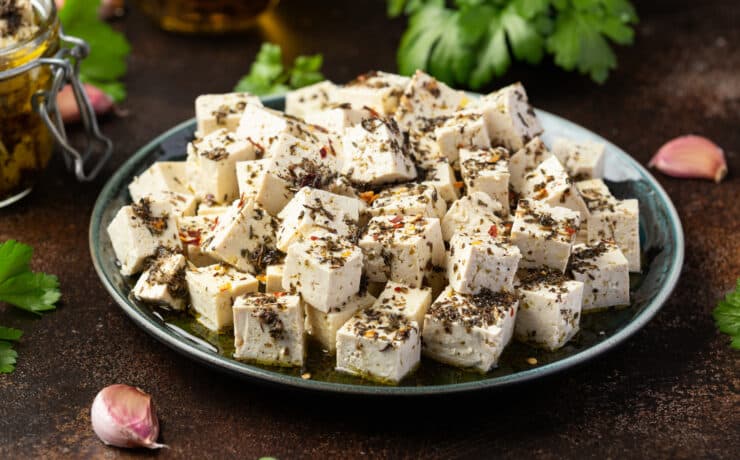Így készül a vegán „tofufeta”