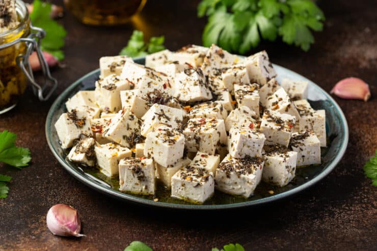 Így készül a vegán „tofufeta”