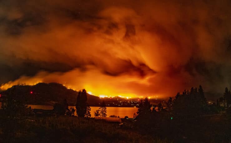 Fél magyarországnyi terület leégett már a kanadai erdőtüzekben