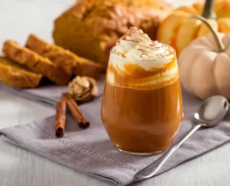 Pumpkin spice latte házilag - vegán