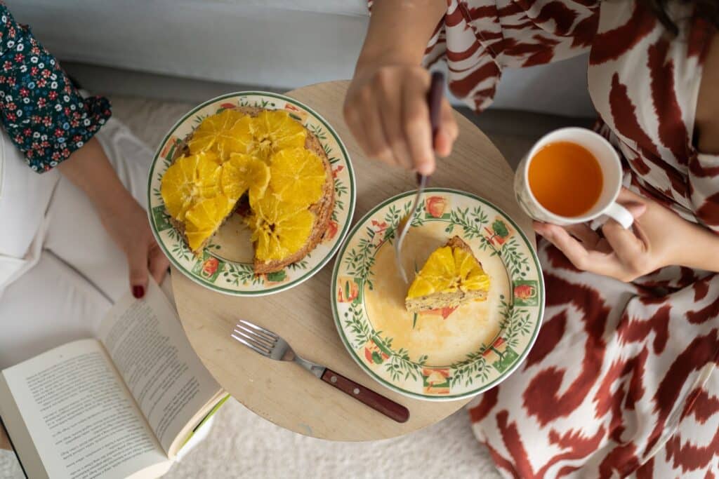 Narancsos-kardamomos torta olívaolajjal – Csenge és Flóra világkonyhája