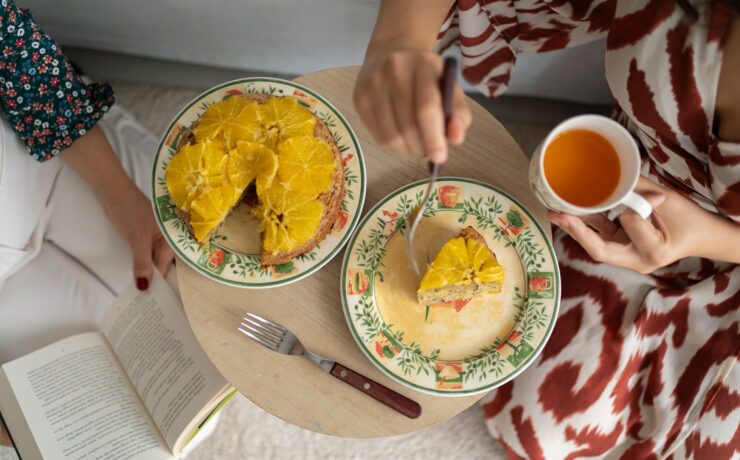 Narancsos-kardamomos torta olívaolajjal – Csenge és Flóra világkonyhája