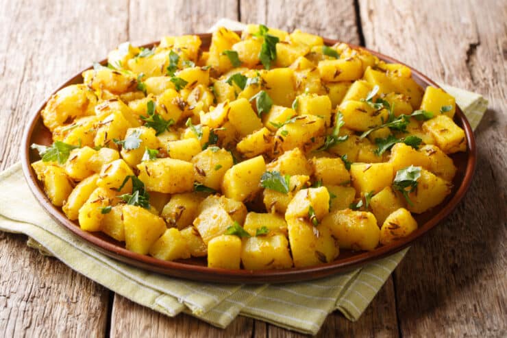 Jeera aloo: az indiai köményes sült krumpli